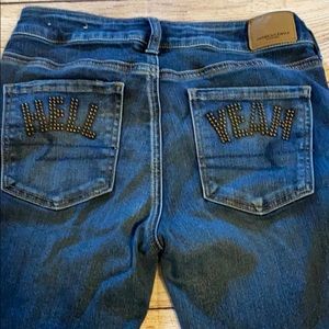 American Eagle low rise jeggings